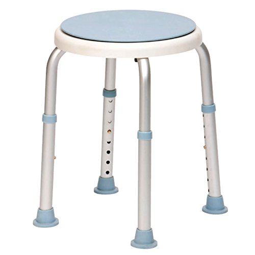 Rotating Bath Shower Stool with Swivel Seat