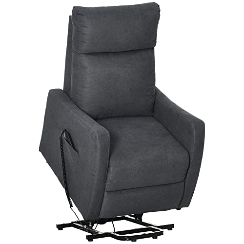 Electric Lift Chair for Elderly with Remote, Grey