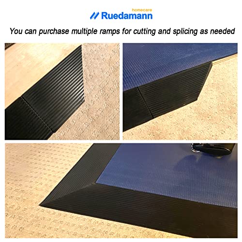 Ruedamann Rubber Threshold Ramp for Mobility