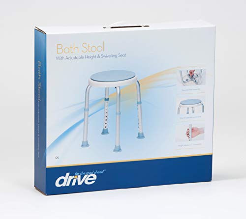 Rotating Bath Shower Stool with Swivel Seat