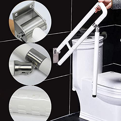 Foldable Toilet Hand Rail for Bathroom Safety