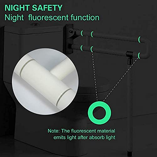 Foldable Toilet Hand Rail for Bathroom Safety