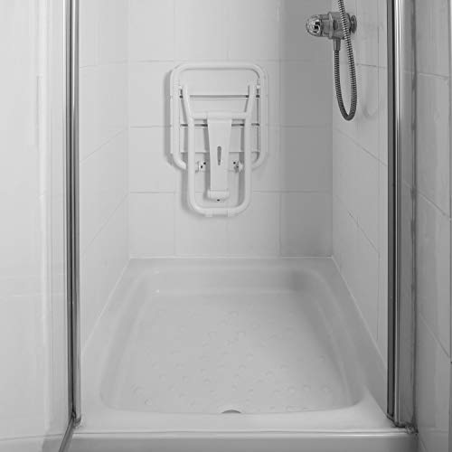 Wall Mounted Folding Shower Seat for Elderly/Disabled