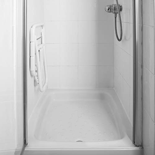 Wall Mounted Folding Shower Seat for Elderly/Disabled