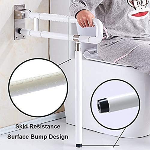 Foldable Toilet Hand Rail for Bathroom Safety