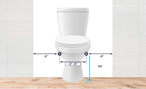 Adjustable Toilet Safety Frame for Elderly & Disabled