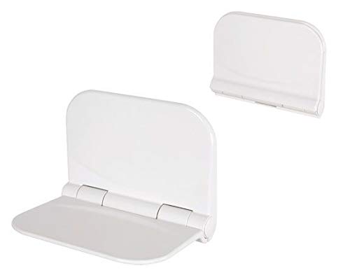 Foldable Wall-Mounted Shower Seat - 160kg Max