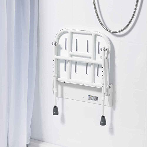 Foldable shower seat with legs by NRS Healthcare