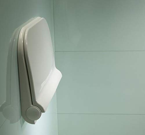 Foldable Wall-Mounted Shower Seat - 160kg Max