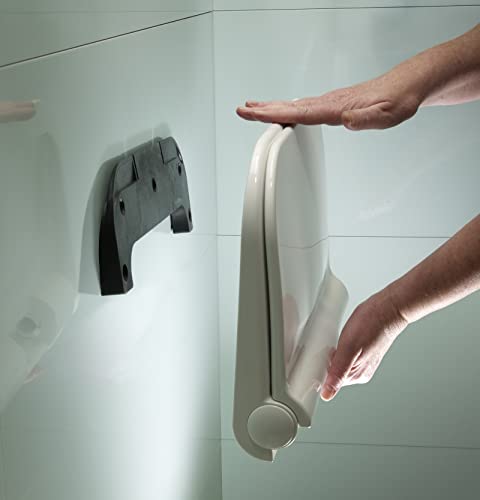 Foldable Wall-Mounted Shower Seat - 160kg Max