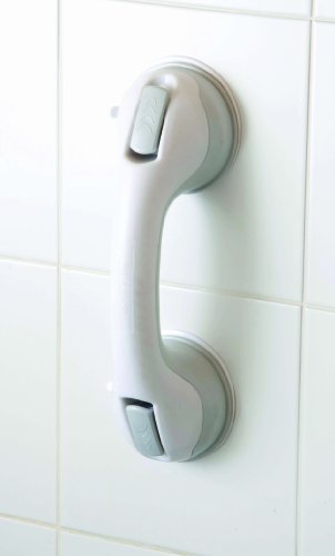 12" Grey Suction Cup Grab Bar by Drive DeVilbiss Healthcare