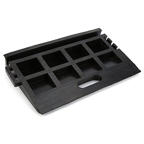 2-Pack Rubber Kerb Ramps for Mobility