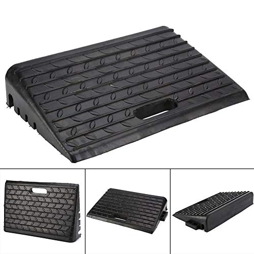 2-Pack Rubber Kerb Ramps for Mobility