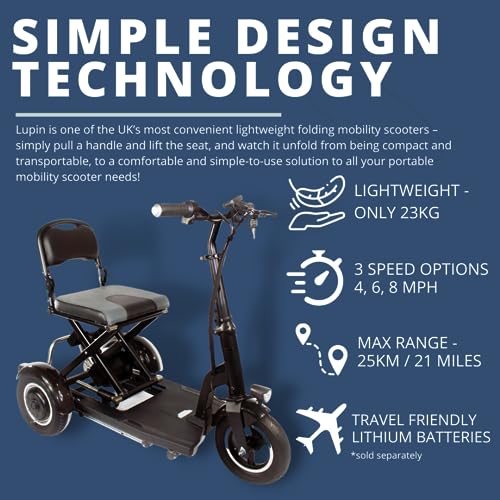 Betty & Bertie Lupin Folding Mobility Scooter