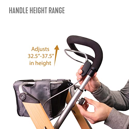 Trust Care Indoor Rollator, Lightweight Euro Walker
