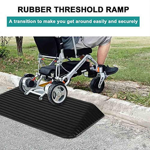Heavy Duty Rubber Threshold Ramp - 3" Rise