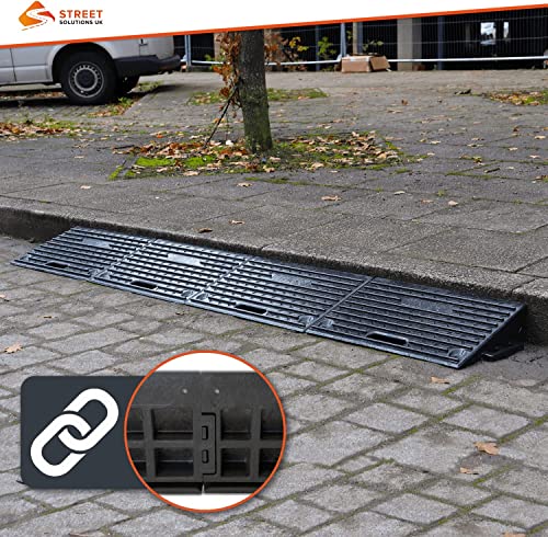 Heavy-Duty Rubber Kerb Ramps | Set of 4