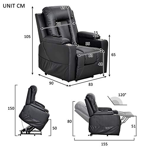 Power Lift Chair Recliner for Elderly