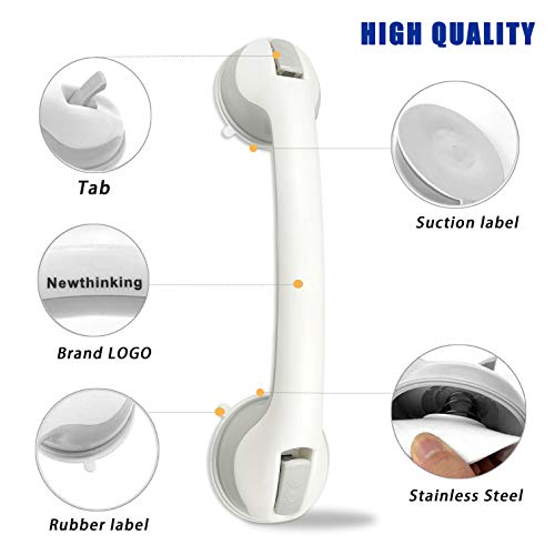 Suction Grab Bar for Bathroom Safety - 15.8
