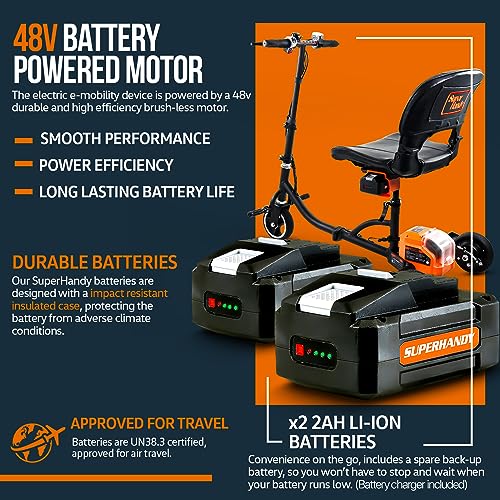 Compact 3-Wheel Folding Electric Scooter with Long Range