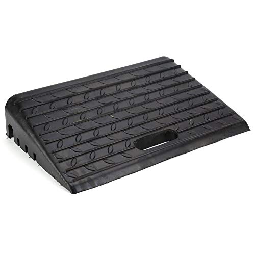 2-Pack Rubber Kerb Ramps for Mobility