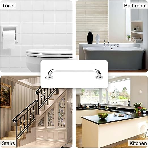 24" Stainless Steel Bathroom Grab Bar