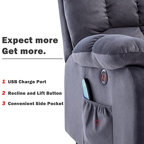 Electric Power Lift Massage Chair for Seniors