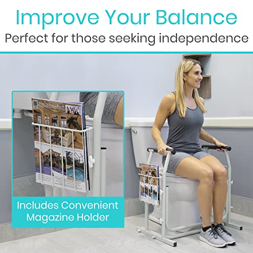 Adjustable Toilet Safety Frame for Elderly and Disabled