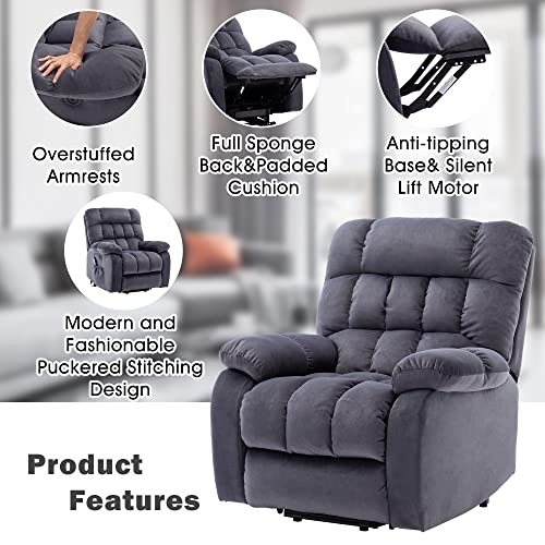 Electric Power Lift Massage Chair for Seniors