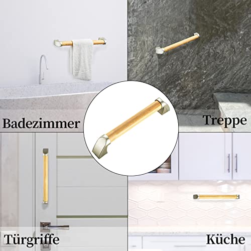 Wooden Grab Bar for Bathroom Safety