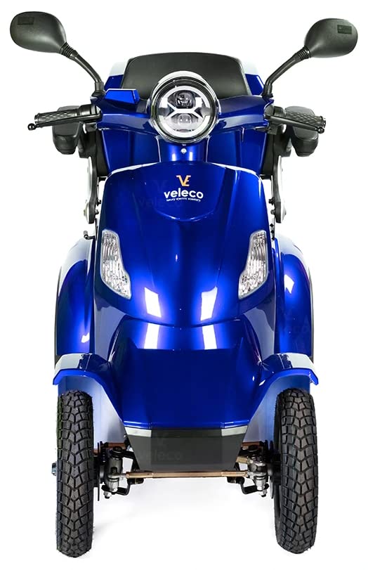 VELECO FASTER 4-Wheeled Mobility Scooter - Blue