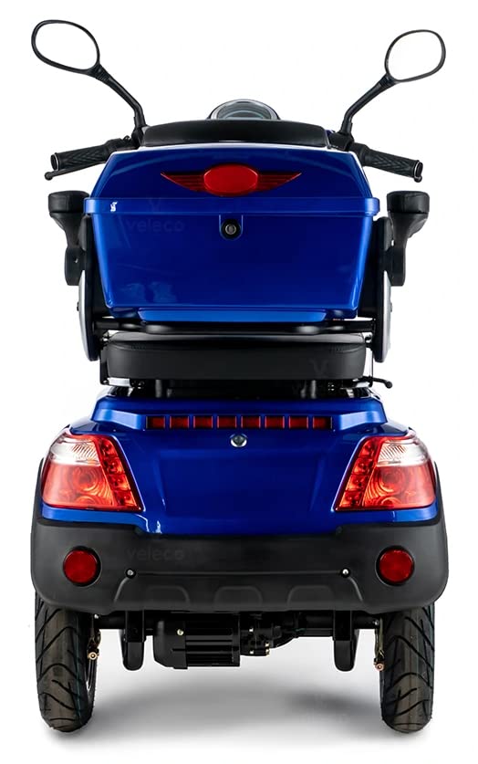 VELECO FASTER 4-Wheeled Mobility Scooter - Blue