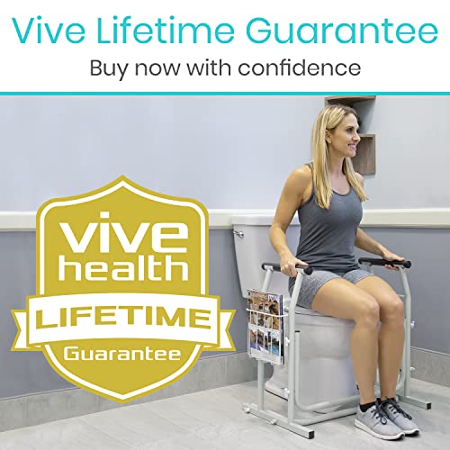 Adjustable Toilet Safety Frame for Elderly and Disabled