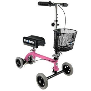 Pediatric Knee Scooter in Pink - CE Certified