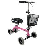 Pediatric Knee Scooter in Pink - CE Certified