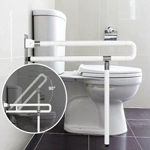 Foldable Toilet Grab Bar for Elderly and Disabled