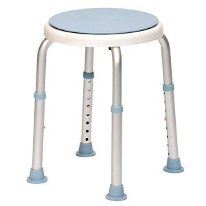 Rotating Bath Shower Stool with Swivel Seat