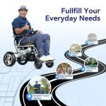 Electric Folding Wheelchair for Adults