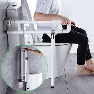 Foldable Toilet Hand Rail for Bathroom Safety