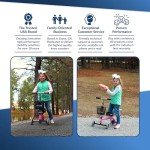 Pediatric Knee Scooter in Pink - CE Certified