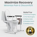 Adjustable Toilet Safety Frame for Elderly and Disabled