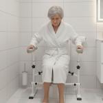 Adjustable Toilet Safety Frame for Elderly & Disabled