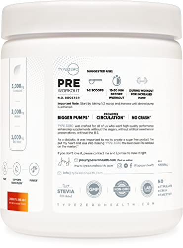 CherryLimeade Pump Pre Workout Nitric Oxide Booster