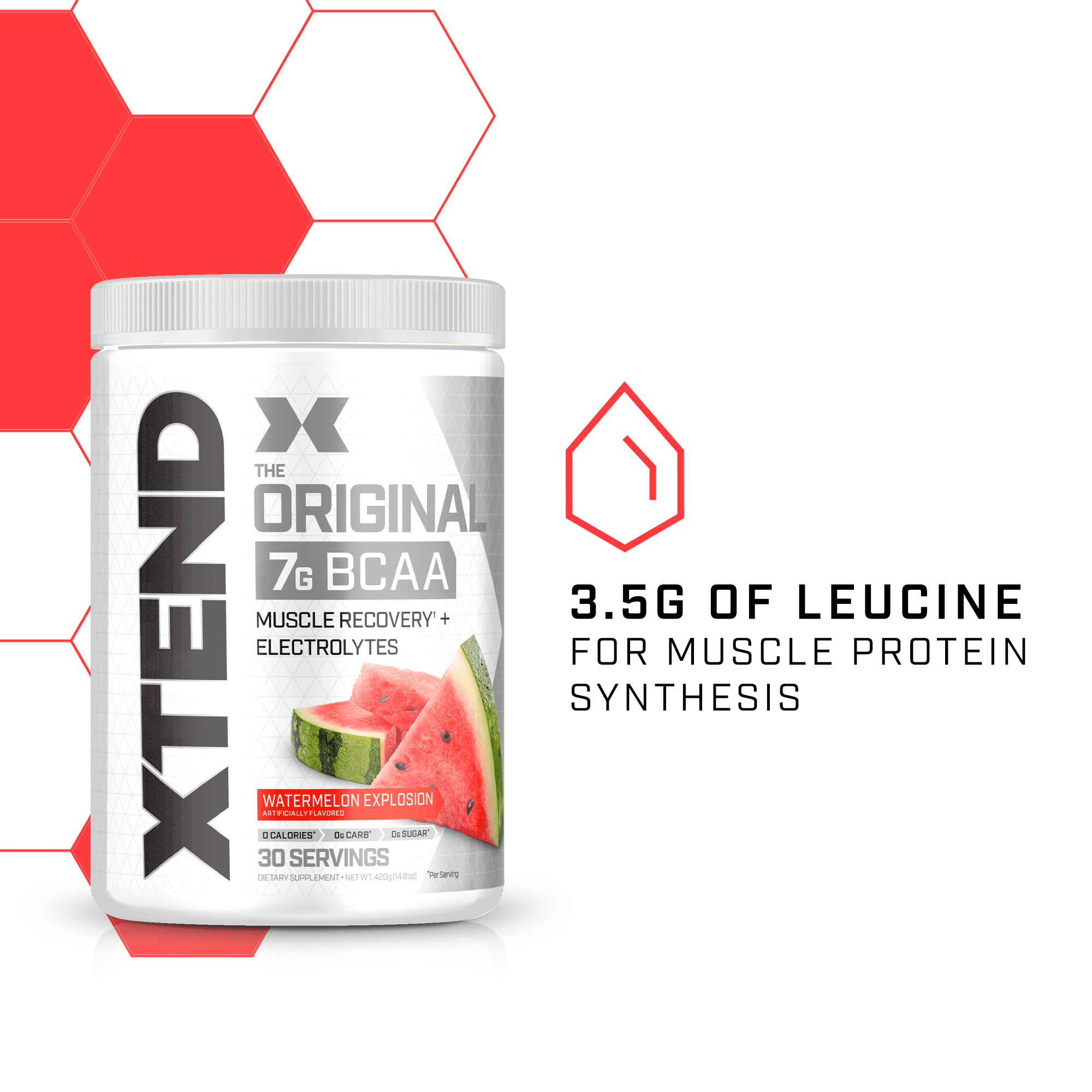 XTEND Original BCAA Muscle Recovery - Multiple Flavors/Servings