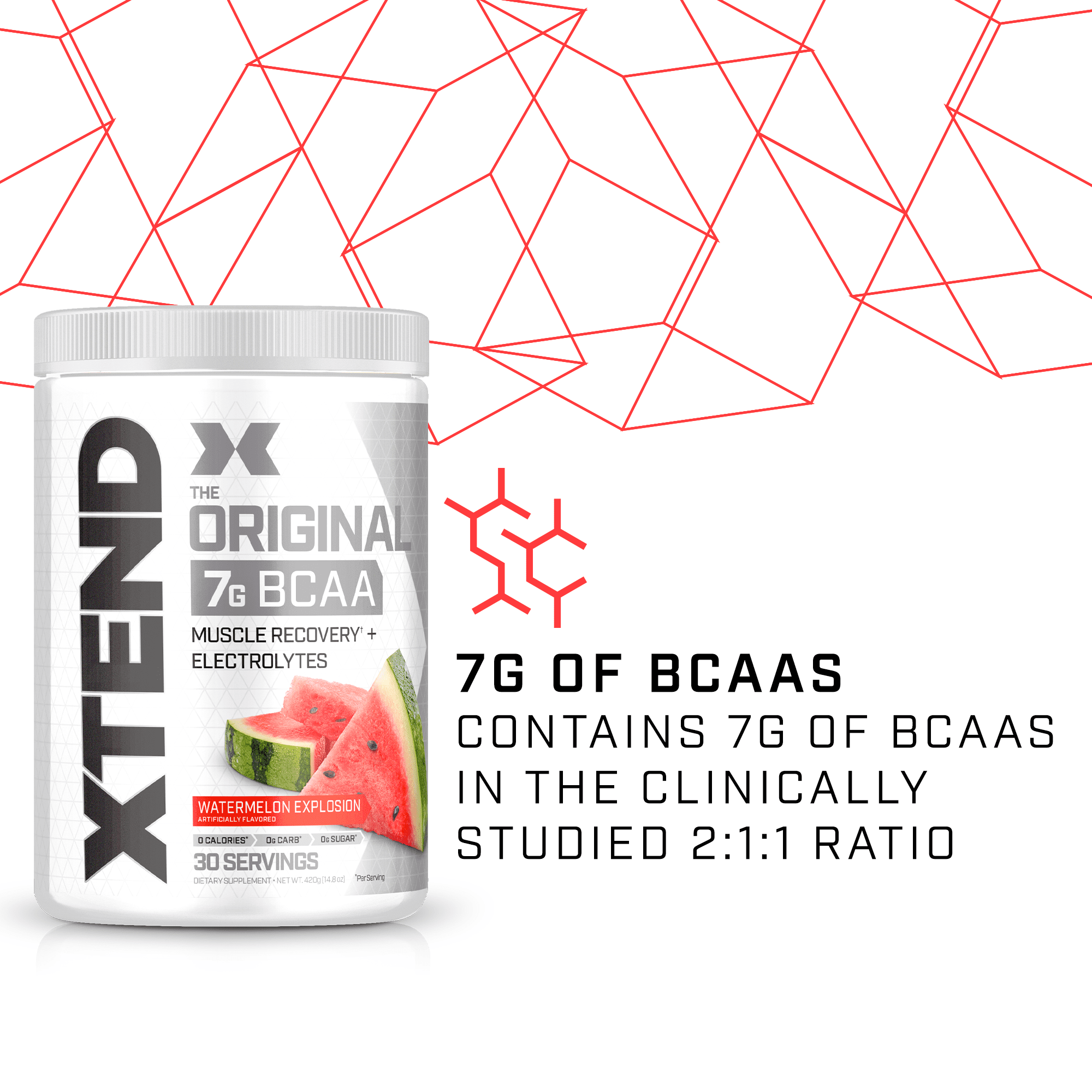 XTEND Original BCAA Muscle Recovery - Multiple Flavors/Servings