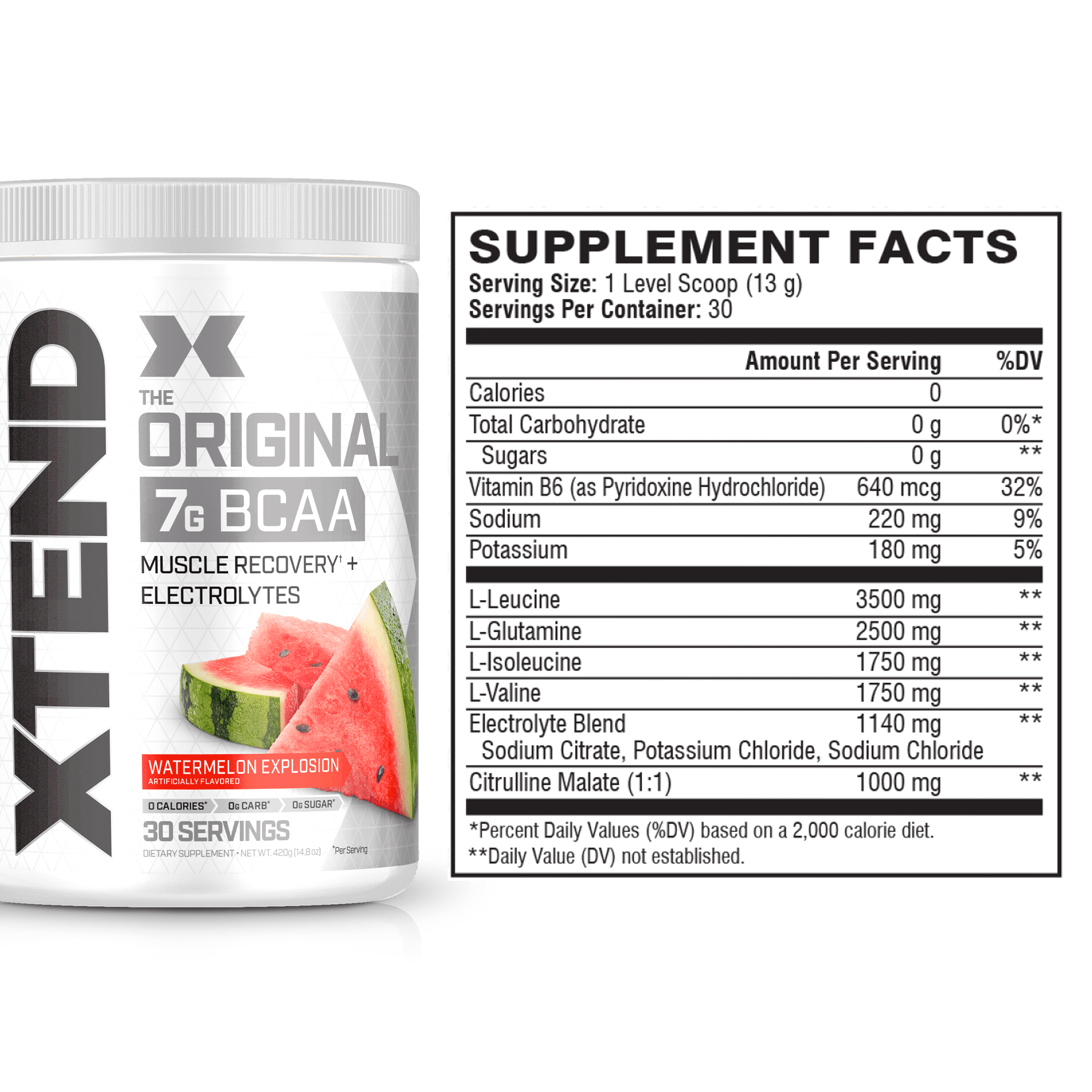 XTEND Original BCAA Muscle Recovery - Multiple Flavors/Servings
