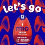 Mio Energy Black Cherry Liquid Water Enhancer 3.24 oz
