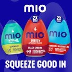 Mio Energy Black Cherry Liquid Water Enhancer 3.24 oz