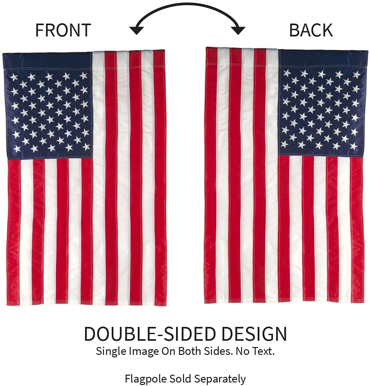 Outdoor Patriotic Garden Flag