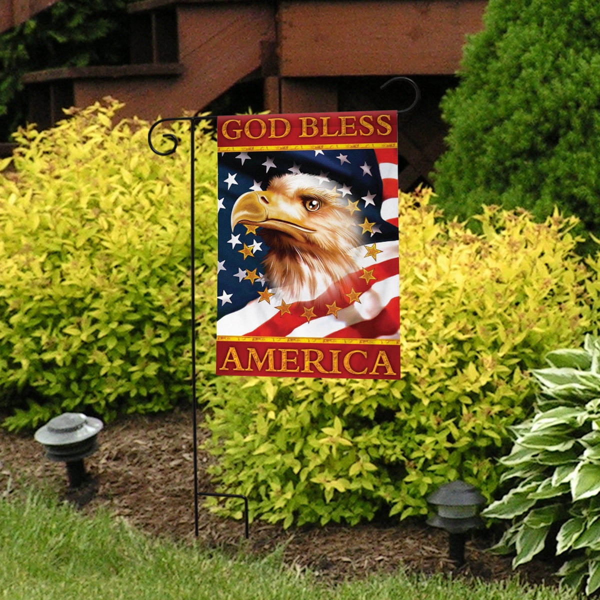 Patriotic Eagle Garden Flag - 4th of July